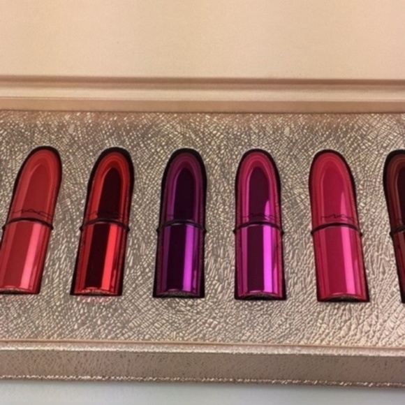MAC Cosmetics Makeup Mac Cosmetics 2 Mini Lip Classics Kit Vault Set Poshmark